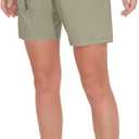 Little Donkey Andy Women's Hiking Cargo Shorts Lightweight Quick Dry Summer Shorts for Golf Athletic Cycling,XXS