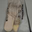 GORGLITTER Women's Rhinestone Sandals Sparkly Pointed Open Toe Dressy Summer Flat Sandals (9, Gold)