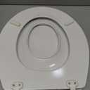 Mayfair NextStep Slow-Close Toilet Seat with Built-In Toddler Potty Training Seat, Removable, White, Round