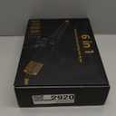 6 in 1 Blow Dryer Brush, Upgrade Hair Dryer Brush Set Negative Ion Air Styler Curling Wrap Air Curler, Hot Air Brush Curling Iron Hair Styling Tools As A Gift for Straight/Curl/Dry/Smooth