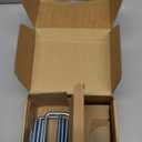 Hotop 8 Set M8 Square U Bolts Carbon Steel with Nuts, Frame Plate, Round Washers for Sailboat Trailers, Tube, Industrial Supplies(40 x 100 mm)