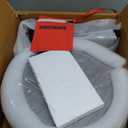 Creative Co-Op Stacked Pedestal Cocktail Side Table, Black