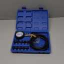 Oil Pressure Tester Tool, Oil Pressure Gauge kit, 0-140 PSI Pressure Test Diagnostic Tools, Engine Oil Pressure Tester Tool kit, for car Truck (Blue)