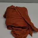 Keketoarrange Fall Thanksgiving Table Runner Terracotta Decorations 120 Inch 10 FT Rustic Burnt Orange Sheer Cheese Cloth for Baby Bridal Shower Friendsgiving Party Centerpiece Gauze Decor for Home