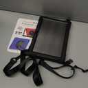 BRAECNstock for Amazon Fire HD 10 Tablet Case (13th Generation 2023) 10.1" Shockproof Protective Kids Case with Screen Protector [Rotating Hand Strap+Stand], Pen Holder,Shoulder Strap, Black