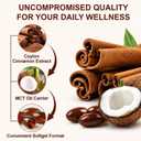 Ninsiec Ceylon Cinnamon with MCT Oil Supplements 1200mg 300 Softgels, BBD: 06-20-2029