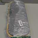 Extra Large Toilet Paper Storage Basket with Lid 49L Slim Toilet Paper Basket Holder Bin Container Organizer for Bathroom Hold up to 20 Regular Rolls or 15 Mega Rolls (Grey)