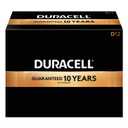 Duracell PGD MN1300 Coppertop Battery, Alkaline, D Size (Pack of 12)