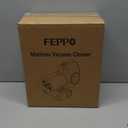 FEPPO Mattress Vacuum Cleaner, 16Kpa Bed Vacuum Cleaner with 253.7nm UV-C Light, 140F Heat, HEPA Filter & Ultrasonic, Versatile Handheld Vacuums for Bed, Sofa, Couch, Crib(Corded, 500W) (Violetgrey)