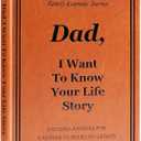 Dad I Want to Hear Your Life Story Journal, Leather Hardcover Book with 250+ Prompt Questions for Father to Share His Life and Memories, Dad Gifts for Birthday Father's Day Christmas from Daughter Son