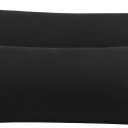 PiccoCasa Body Pillow Covers - 110 GSM Brushed Microfiber - Zipper Closure - 2 Pack - Soft and Breathable Pillow Cases (20"x48") Black