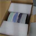 Elk and Friends Kids 7.8 Porcelain White Plates with Silicone Sleeves | Divided Plates | Suitable for Kids/Toddlers | Microwave & Dishwasher Safe | Non Slip | Snack Dishes (Sage/Misty Blue/Navy/Gray)