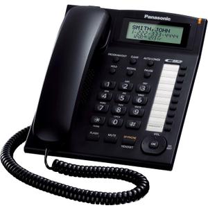 Panasonic KXTS880B Integrated Corded Telephone, (Pack of 1)
