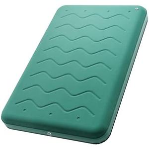 QPAU Twin Size Air Mattress Camping Pad – 9” Thick R8–10 Insulated Inflatable Mattress with Foam Comfort & Foot Pump, Twin Air Mattress for Camping, Road Trips, and Home Guests (Full Size)