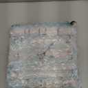 ArtSocket Wooden Wall Clock Silent Non-Ticking, Brown Blue Wood Grain Crack Retro Contemporary Wooden Square Rustic Wall Clocks Decor for Home Kitchen Living Room Office, Battery Operated(12 Inch) (Modern Vintage Style19)