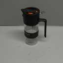 17oz/500ml Premium Olive Oil Sprayer for Cooking, 2 in 1 Glass Olive Oil Dispenser Bottle for Kitchen Gadgets, Spray Bottle with Portion Control for Salad, Frying, BBQ (Black)