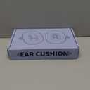 Laselan Upgraded Silicone Ear Cushions for AirPods Max Headphones 2024, Protein Leather Covered Ear Pads with Silicone & Memory Foam and Magnet (Blue)