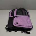 PetAmi Dog Backpack Carrier For Small Large Cat, Pet, Puppies, Ventilated Pet Hiking Backpack Travel Bag, Airline Approved Cat Backpack Carrier, Safety Back Support, Camping Biking, Max 18 lbs, Purple