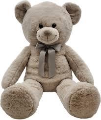 Holiday Home Jumbo Bear Plush - Grey, 1 ct 