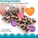 Catstages Calming Kitty Pal Cat Toy - Plush with Purring, Heartbeat, Warmth & Vibration for Anxiety Relief in Kittens and Cats