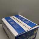 Mpayel Ceiling Fans with Lights and Remote, 46 Inch Flush Mount Low Profile Ceiling Fan with Light, Ceiling Fan for Bedroom Living Room, Quiet DC Motor, Reversible, Dimmable LED, Silver