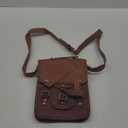 Vintage Genuine Leather iPad/Tablet/tab/Kindle Satchel Cross Body Shoulder Messenger Bag (Medium)