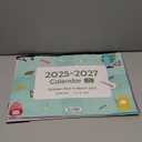 SUNEE 2026 Desk Calendar, 18 Months from Oct. 2025 to Mar. 2027, 17"x12" Academic 2026 Calendar for Home, School, or Office - 2026 Monthly Calendar with Note, Cute