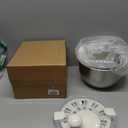 6L-Stainless Steel Salad Rotator, Vegetable Dishwasher,Lettuce Cleaner and Dryer, Kitchen Strainers.