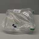 Cididu 3 Tiers Corner Bathroom Counter Organizer, Clear Countertop Shelf Storage Rack, Cosmetic Perfume Tray Standing Holder with Gold Metal Pole, Skincare Sink Organizer for Vanity Kitchen