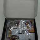 Magic Booknook Building Set with LED Light, 3.6mm Mini DIY Bookend Building Kit for Bookshelf & Home Decor, 1015 PCS Miniature Book Nook Building Block Model for Kids Adults Boys Girls Age 8+