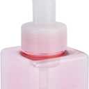 8.4oz 250ml Foaming Hand Soap Dispenser, Refillable Empty Foam Liquid Hand Soap Container Cute Cat Paw Flower Shape Foaming Soap Dispenser, Reusable Plastic Press Bottle for Bathroom(Pink)