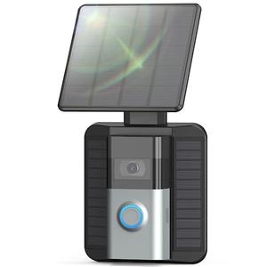 QIBOX Solar Charger Compatible with Ring Video Doorbell (2020 Release), Micro USB Port Only, Not for USB-C or 2-Prong Ports, 2.9W Waterproof Solar Panel for Continuous Power QIBOX Solar Charger Compatible with Ring Video Doorbell (2020 Release), Micro USB Port Only, Not for USB-C or 2-Prong Ports, 2.9W Waterproof Solar Panel for Continuous Power