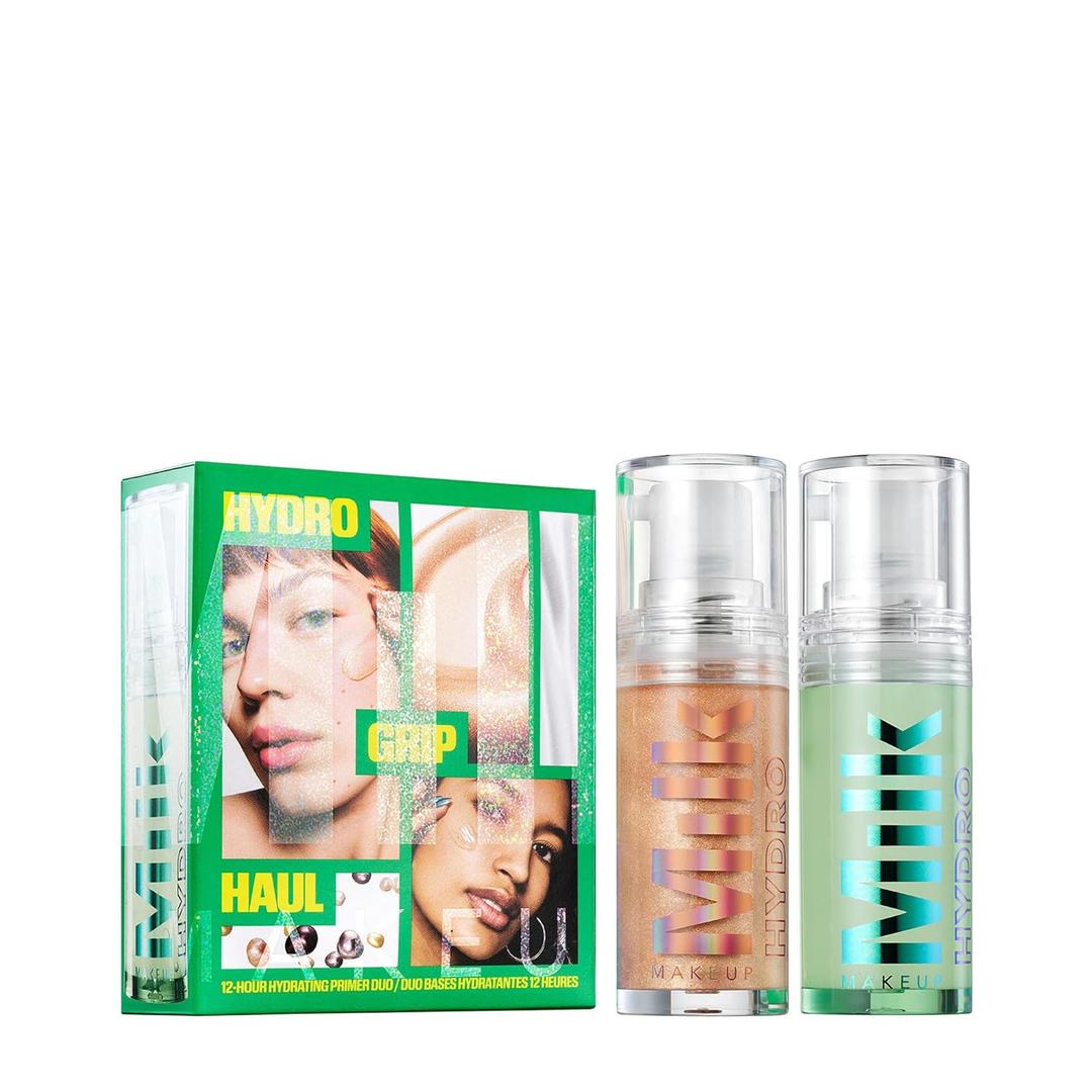 Milk Makeup Hydro Grip Primer with Hyaluronic Acid + Niacinamide  Hydrating Face Primer Grips Makeup for Up to 12 Hours  Silicone-Free, Lightweight Gel with Dewy Finish