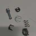 X AUTOHAUX Barrel Door Lock Cylinder Repair Kit for BMW X5 E53 2000-2006 for BMW X3 E83 2004-2010 51217019973 51218244049