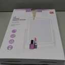 HIEEY Vanity Mirror with Lights, 17.4'' x 13'' Makeup Mirror with Lights, Three Color Lighting Modes, and 5X Magnification Mirror, Smart Touch Control, 360Rotation (White,Gift Box)