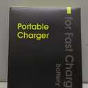 35W, 20000mAh Portable Charger with Wall Plug Phone Charger Battery Pack Portable Cell Phone Power Bank with Built in Cable CCC Certified Power Bank USB C & Lightning Cable, White