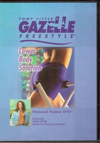 Tony Little's Gazelle Freestyle Lower Body Solution Personal Trainer, DVD