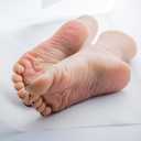 2-Pack Silicone Foot Models for Nail Practice, Life-Size Flexible Mannequin Feet for Tattoo Training and Shoe Display