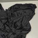 Memoriesea Women's Sexy One Shoulder High Split Cocktail Wedding Party Maxi Dress (Large, Black)