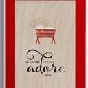 DaySpring - Little Inspirations - O Come Let Us Adore Him - 16 Christmas Boxed Cards, KJV (10369)