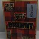 Brawny Tear-A-Square 3-Ply Paper Towels, 12 XL Family Rolls = 30 Regular Rolls, Strong, Absorbent, and Durable with 3 Sheet Sizes (Quarter, Half, Full)