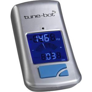 Tune-Bot Gig Clip-On Digital Drum Tuner with Backlit LCD Display for Acoustic Drums