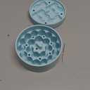 Silicone 3ml Vial Insert (1 short +2 tall) Compatible with Hydrapeak Food Jars,Vial Insert Peptide Storage for 32/25/18oz Hydrapeak Food Thermos, Maximum Hold 48 Vials, Blue,(No vials&Jar included)