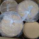 60 Pack 12 oz Kraft Paper Soup Containers with Lids, Disposable Ice Cream Cups, Microwave and Freezer Safe To Go Food Storage Bowls for Parties, Christmas, Takeout, Picnics