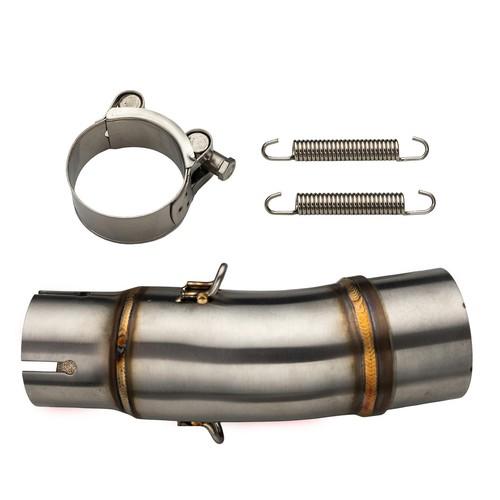 Motorcycle Exhaust Mid Pipe, Muffler Adapter Connect Pipe 2017-2022