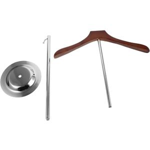 ABOOFAN Shaped Clothes Display Rack for Men Lightweight Construction Compact Garment Stand for Suits T Shirts Easy to Clean for Bedroom Retail Use