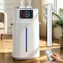 Lacidoll 4.2Gal Humidifier Large Room, Cool Mist & Easy Clean, Bedroom | Large Humidifier for Home, Whole House, Office, Plants, Living Room, Extension Tube, Night Light, Top Fill Design