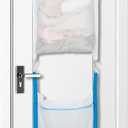 Over Door Large Mesh Laundry Hamper Bag, 2 Pcs Washable Laundry Basket for Bedroom/Dorm/Bathroom