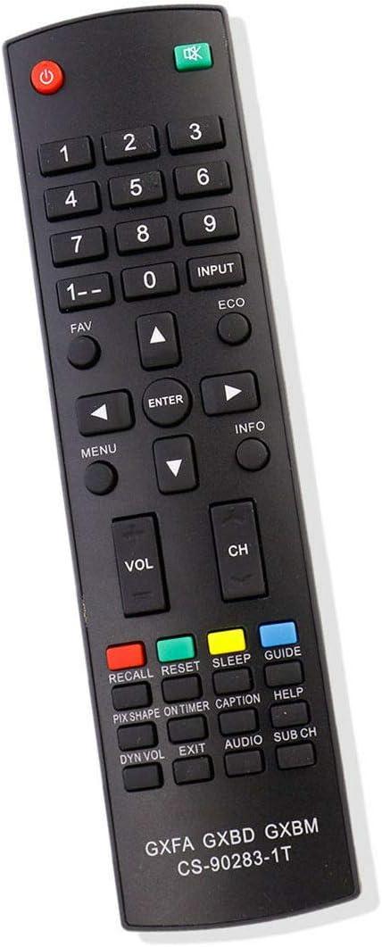 WINFLIKE GXFA GXBD GXBM CS-90283-1T Replaced Remote for Sanyo TV DP19648 DP32242 DP32640 DP32642 DP58D34 DP65E34 FVD3924 FVF5044 HT27546 HT27547 HT32546 DP32648 DP37649 DP39D14 DP40142 DP42746 DP42848
