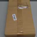 Office Desk Shelf Organizer, Wood Desktop Bookshelf Supplies Storage Rack, Shelf for Top of Desk and Dresser and Cubicle Decor Aesthetic Bookshelf (White White-Two Tier) (15.75Lx7.87xWx15.16H)